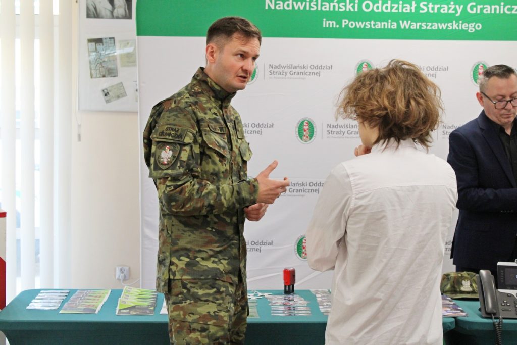 Podpisanie porozumienia ZSŁ z Nadwiślańskim Oddziałem Straży Granicznej