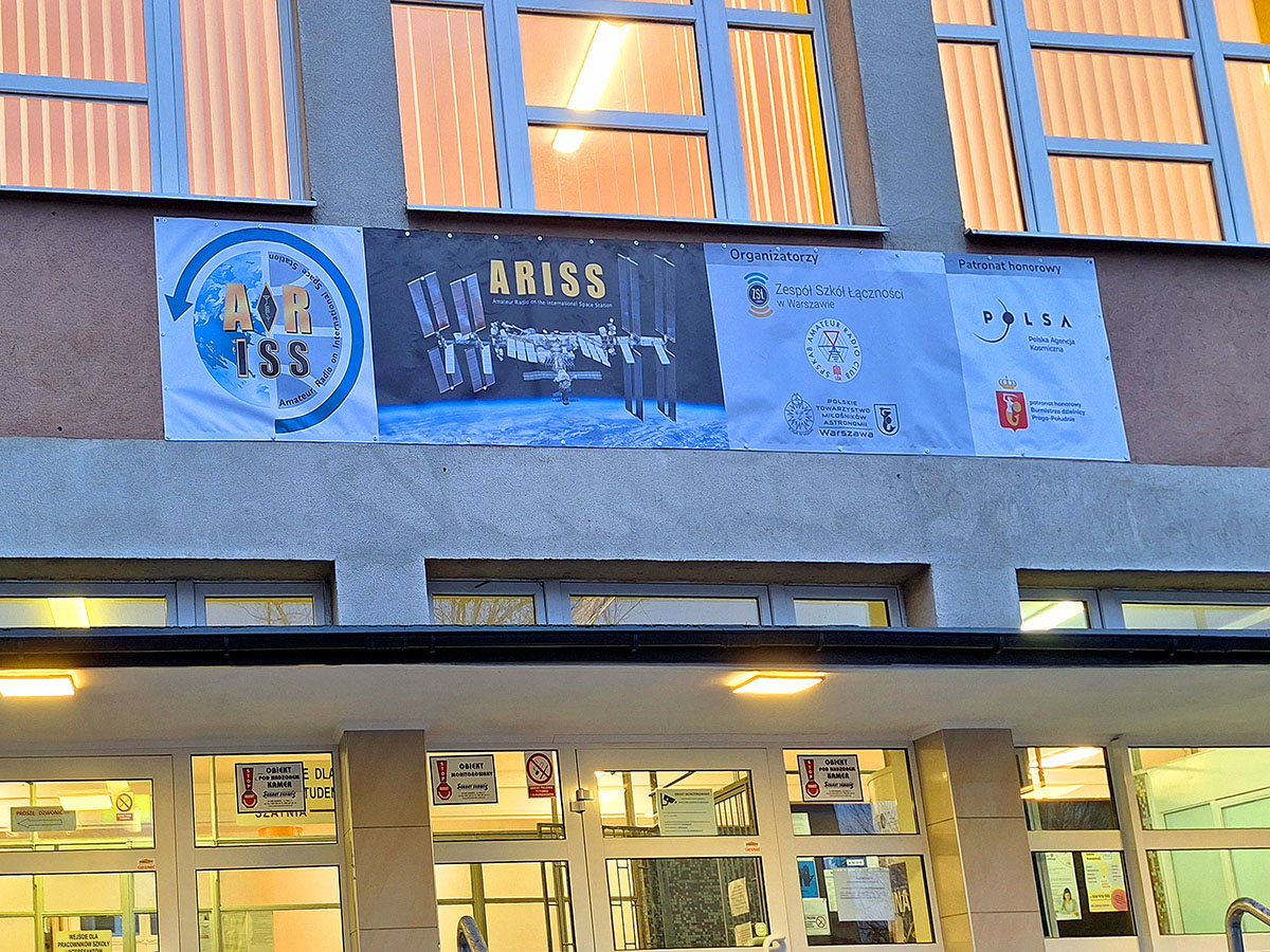 Projekt ARISS w ZSŁ