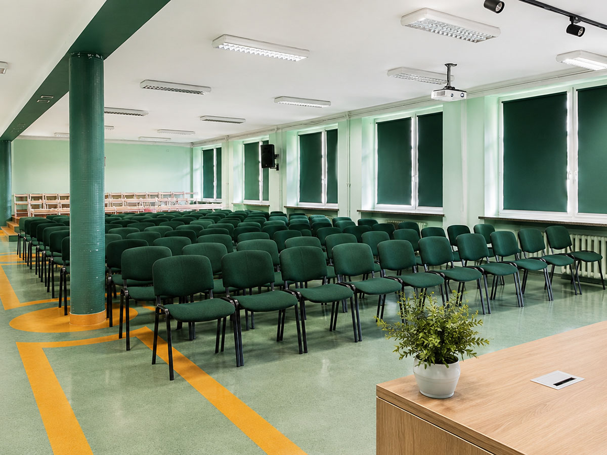 Aula Zespołu Szkół Łączności w Warszawie