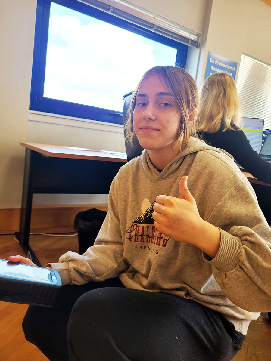 Uczniowie ZSŁ podczas praktyk zawodowych Erasmus+