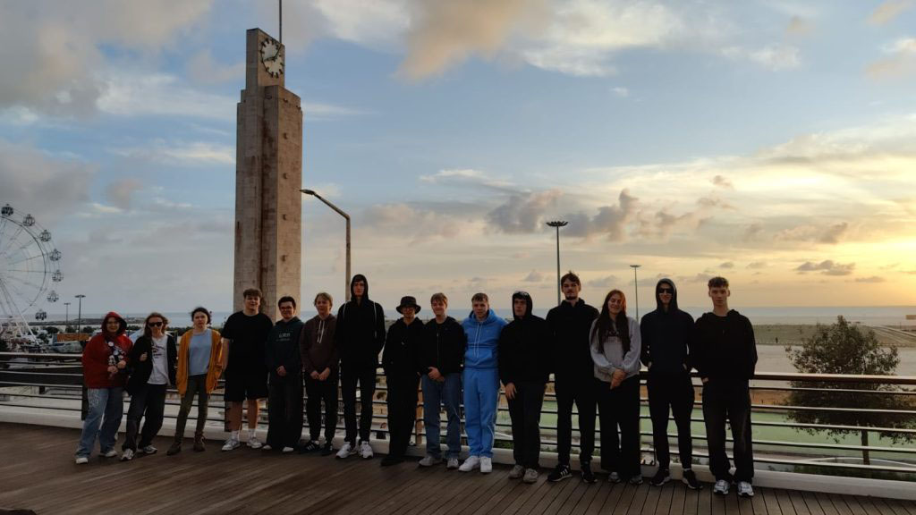 Przylot uczestników Erasmus+ ZSŁ do Portugalii