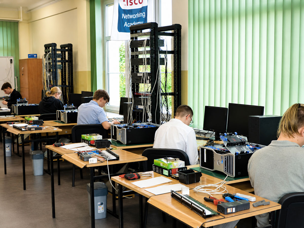 Egzamin zawodowy technika informatyka w szkolnej pracowni