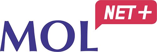 Logo systemu bibliotecznego MOL NET+
