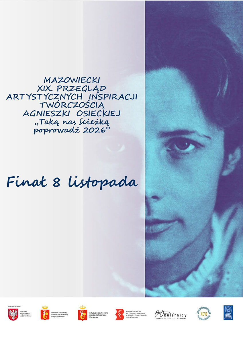 Plakat XIX Przeglądu Osieckowego 2026
