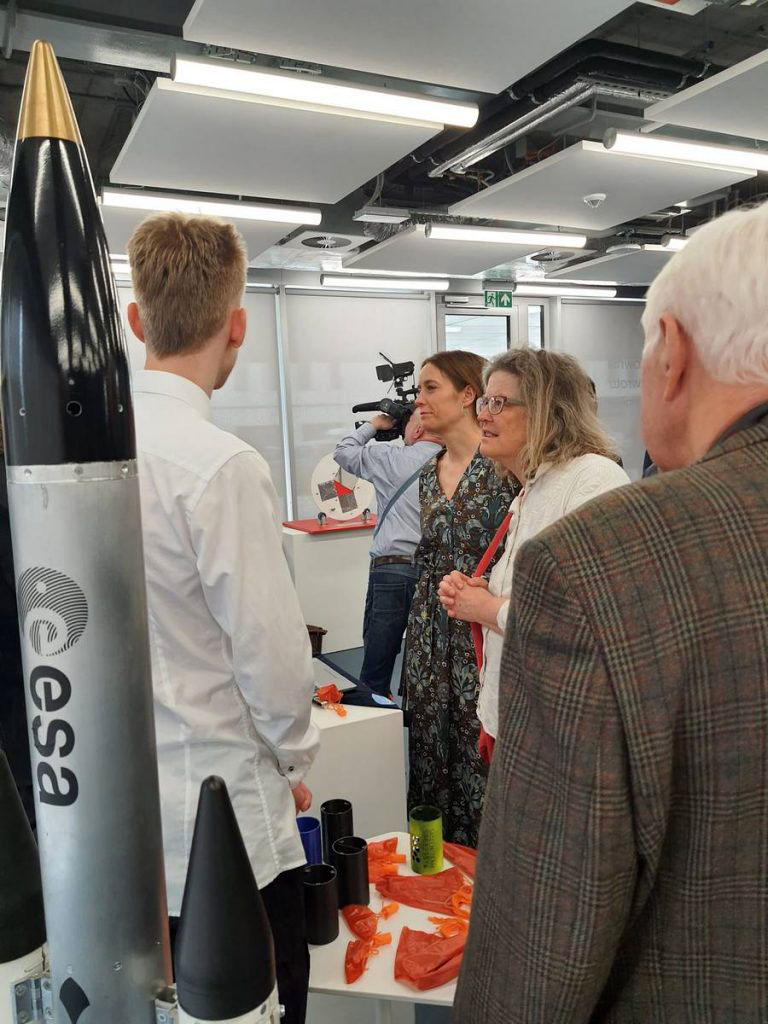 SaTech prezentuje projekt CanSat w Centrum Nauki Kopernik