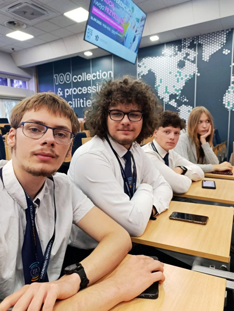 Uczniowie ZSŁ podczas wydarzenia Twój ruch, Twoja przyszłość