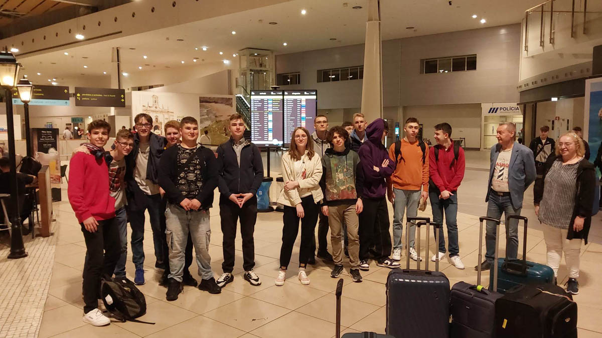 Uczestnicy mobilności Erasmus+ Faro 2023