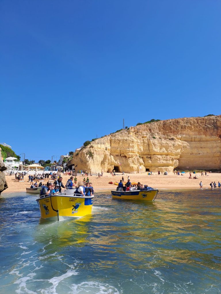 Benagil i Albufeira podczas mobilności Faro 2024