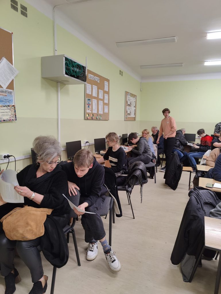 Spotkanie informacyjne z uczniami i rodzicami przed mobilnością Erasmus+