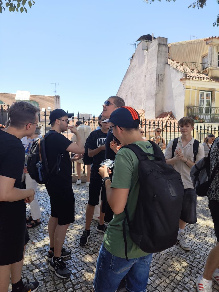 Lizbona podczas mobilności Erasmus+ Faro 2024