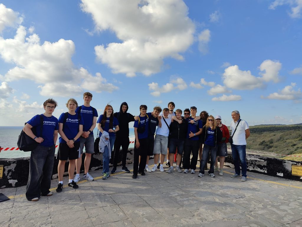 Nazaré podczas mobilności Erasmus+ 2025.
