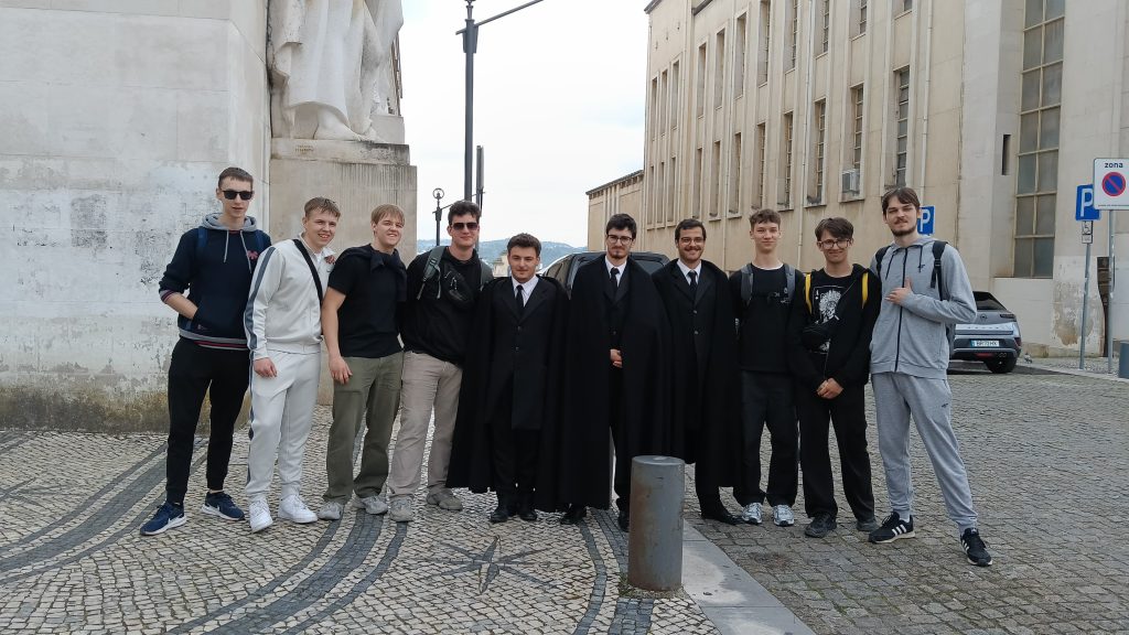 25 kwietnia 2025 — Coimbra podczas programu kulturowego Erasmus+.