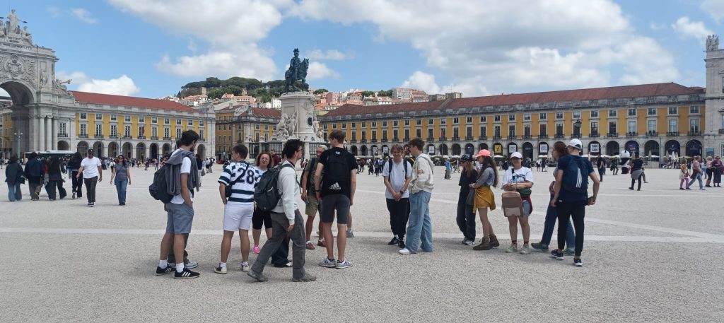 10 maja 2025 — Lizbona podczas mobilności Erasmus+.