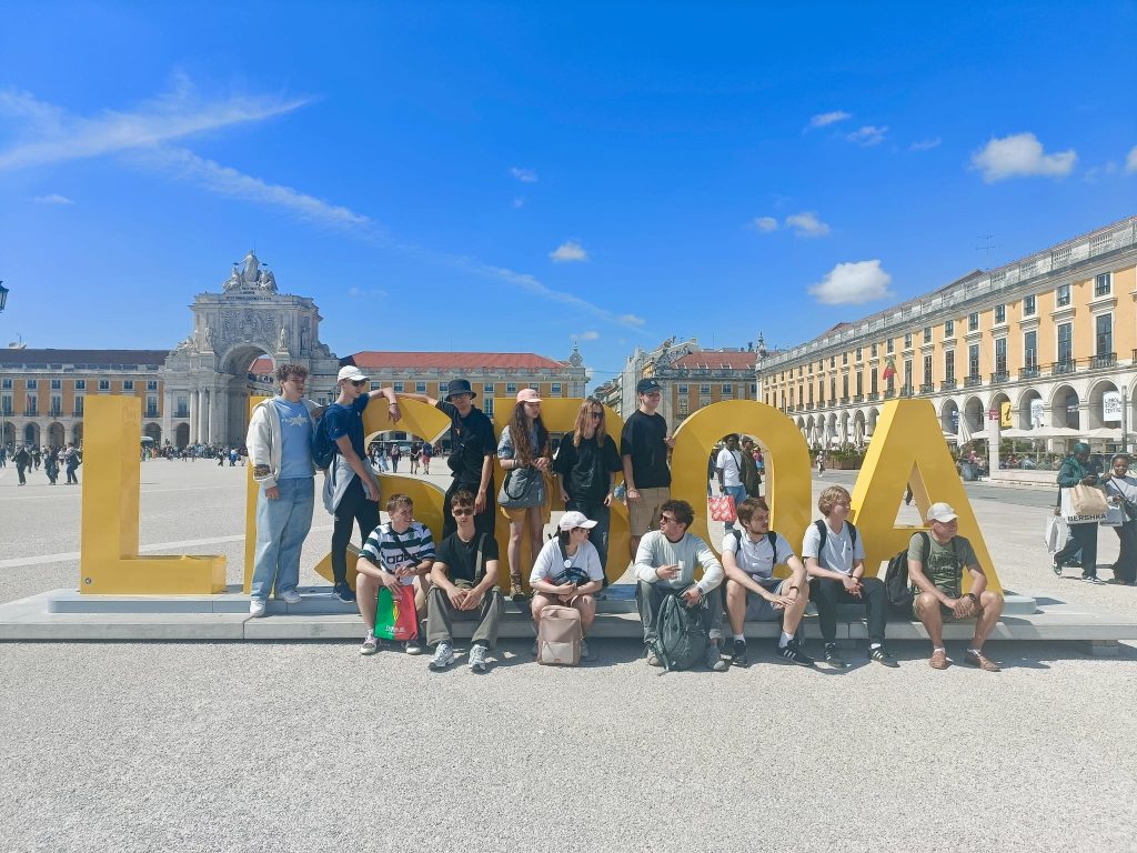 10 maja 2025 — Lizbona podczas mobilności Erasmus+.