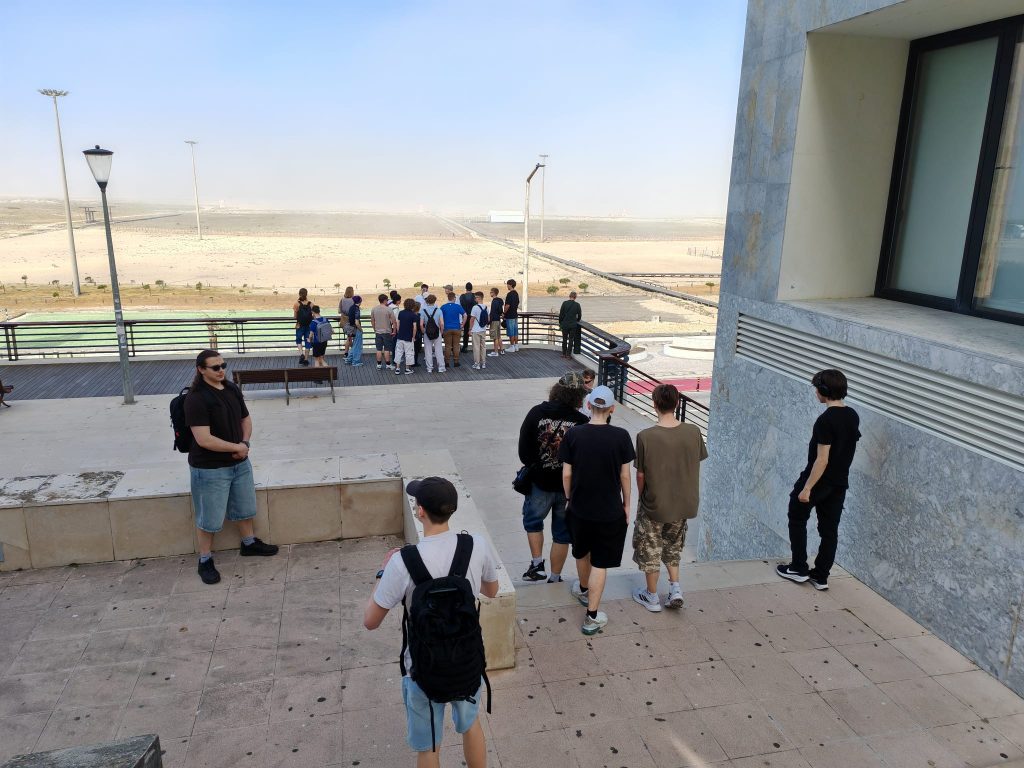 Uczestnicy mobilności Erasmus+ po przyjeździe do Figueira da Foz