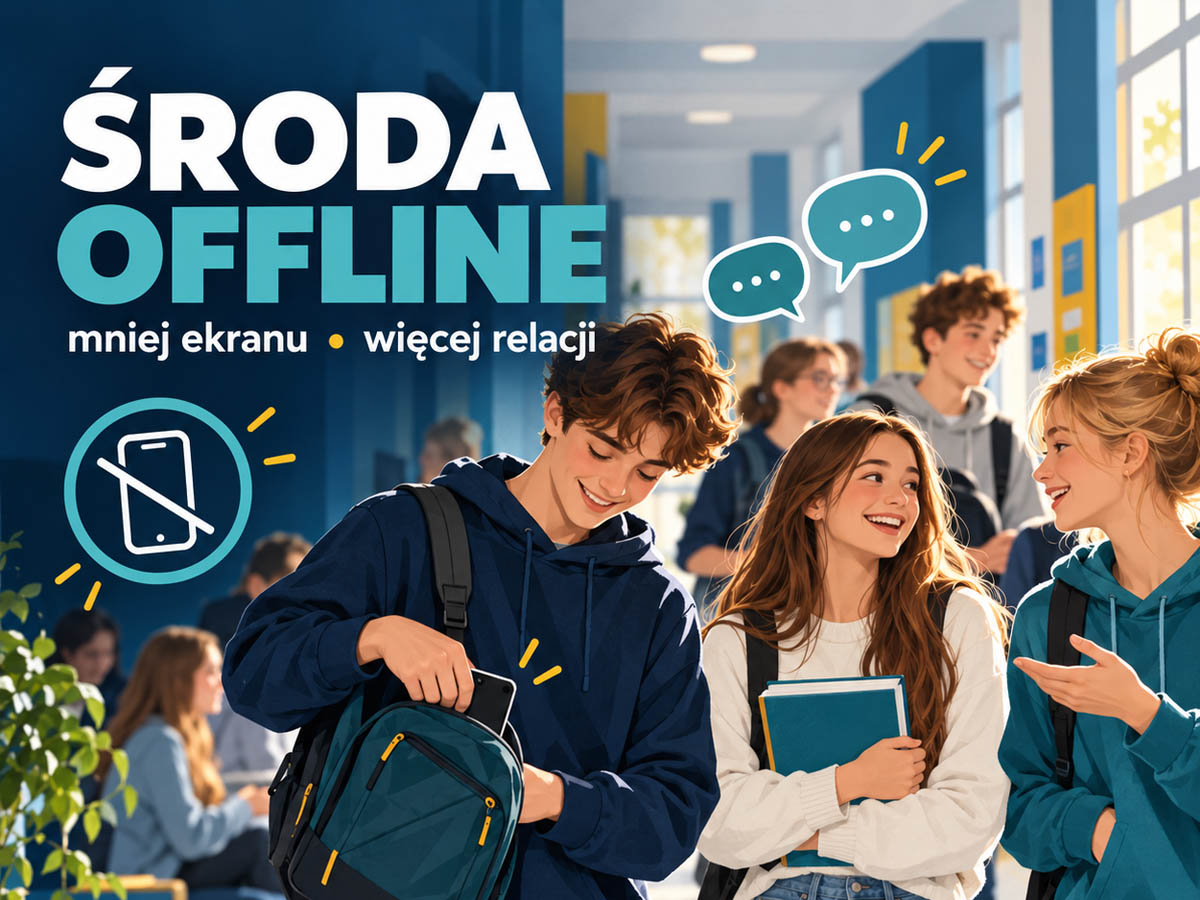 Środa offline w ZSŁ - mniej ekranu, więcej relacji