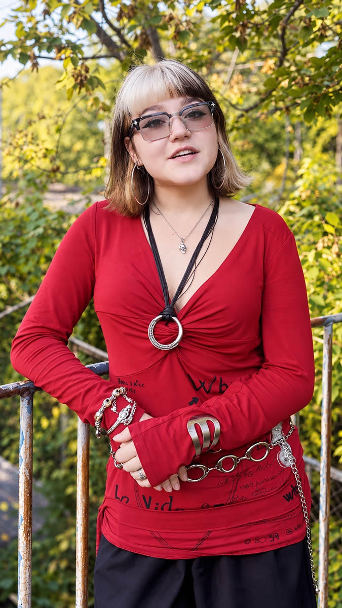 Antonia Dotka, kandydatka do Samorządu Uczniowskiego ZSŁ w 2026 roku