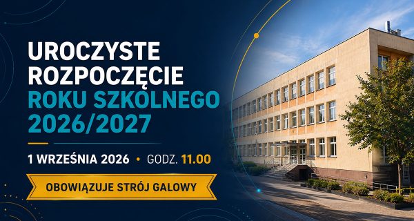 Rozpoczęcie roku szkolnego - baner - 26-27